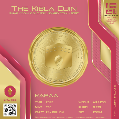The Kibla Coin Gold Coin NFT | KAABA