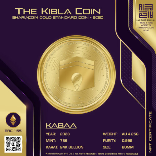 The Kibla Coin Gold Coin NFT | KAABA